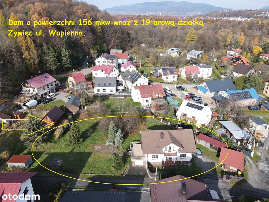 Do sprzedania dom z potencjałem o pow. 156 mkw w Żywcu.