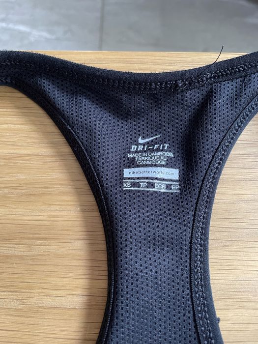 Топ топік топик спортивний S m nike майка бавовна утяжка