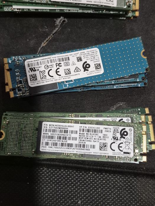 Dysk SSD M2  256GB (2280) Mix firm.