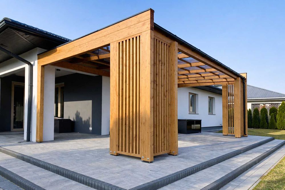 Zadaszenie tarasu, pergola, wiata