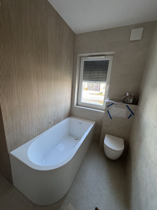 Gres na małą łazienkę 11,52m2