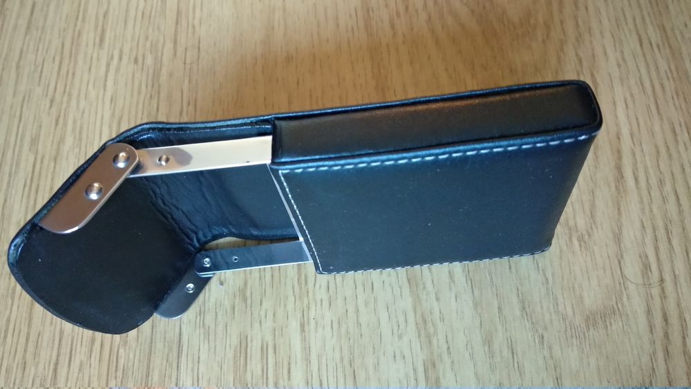 Porta cartões em pele novo