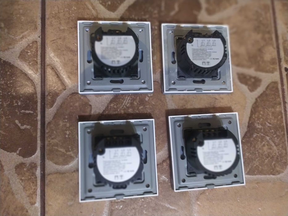 Włączniki naścienne podtynkowe RoHs WiFi inteligentny dom.