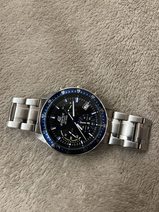 Годинник Casio Edifice WR 100M(EFV-540) нержавіючі