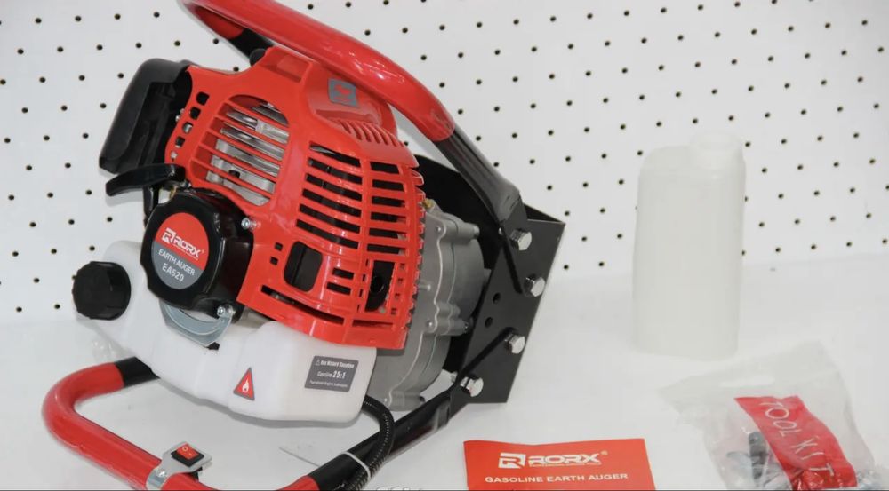 Мега розпродаж‼️Мотобур Польща + шнеки Бензиновий бур Бензобур