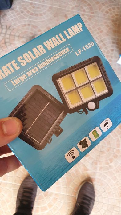 Projector led 30w energia solar