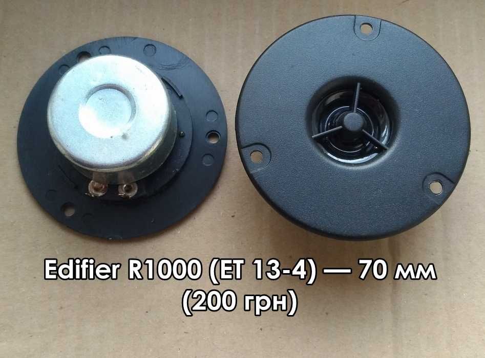 Динамики НЧ/СЧ/ВЧ — Visaton Edifier — 4 Ом