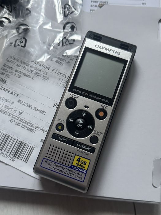Dyktafon OLYMPUS WS - 852