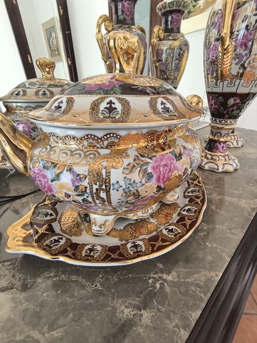 Móvel entrada e Peças Decorativas