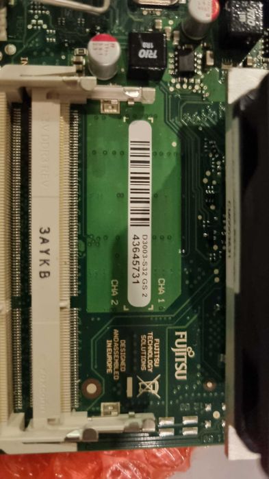 Motherboard ITX Fujitsu D3003-S32 (AMD G-T56N) + SSD Plextor 64GB + 3GB RAM | Ideal SERVIDOR/pfSense/OPNsense | Ultra Baixo Consumo (12w idle)