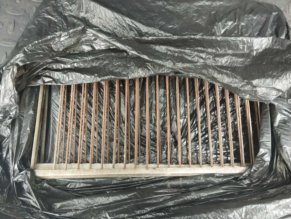 Холодильник СССР. Металлическая полка решетка.