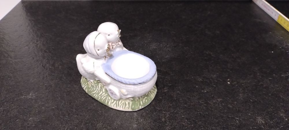 Figurka ceramiczna zabytkowa kaczki mała PRL