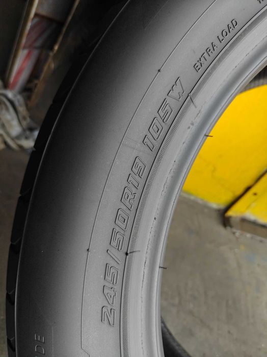 2шт 245/50 R19 105W XL Yokohama Advan Sport V105  шини літні гарна ПАРА 23РОКУ