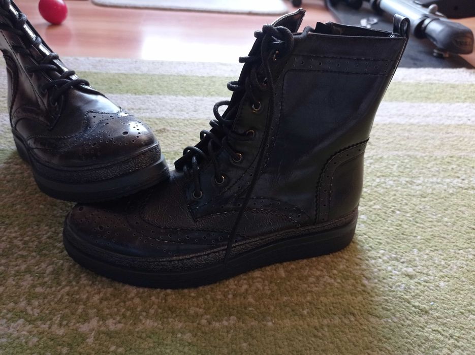 TANIO piękne Buty NOWE mega modne 38 stylizowane glamour WIOSNA
