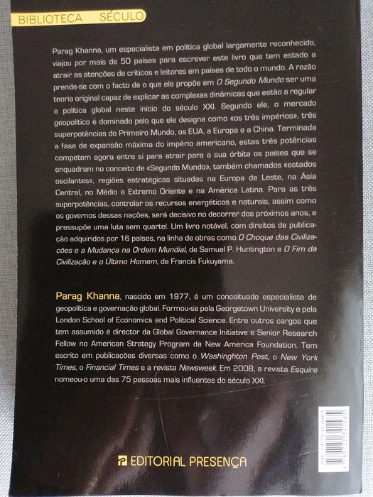 [Env. Incluído] O segundo Mundo - Parag Khanna