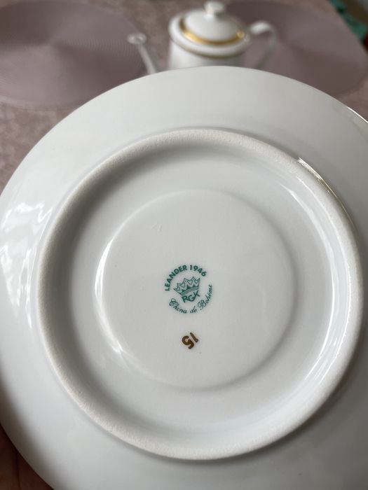 Serwis kawowy Leander 1946 RGK China de Boheme Olsztyn • OLX.pl
