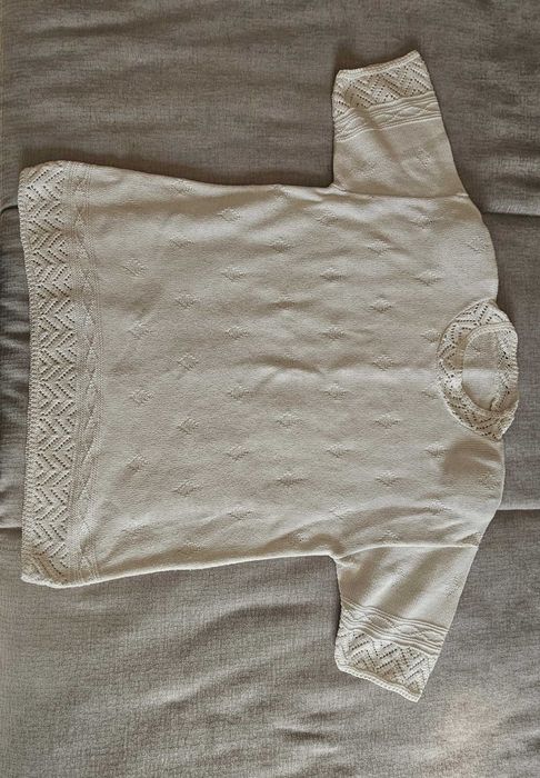 Camisola tipo croché