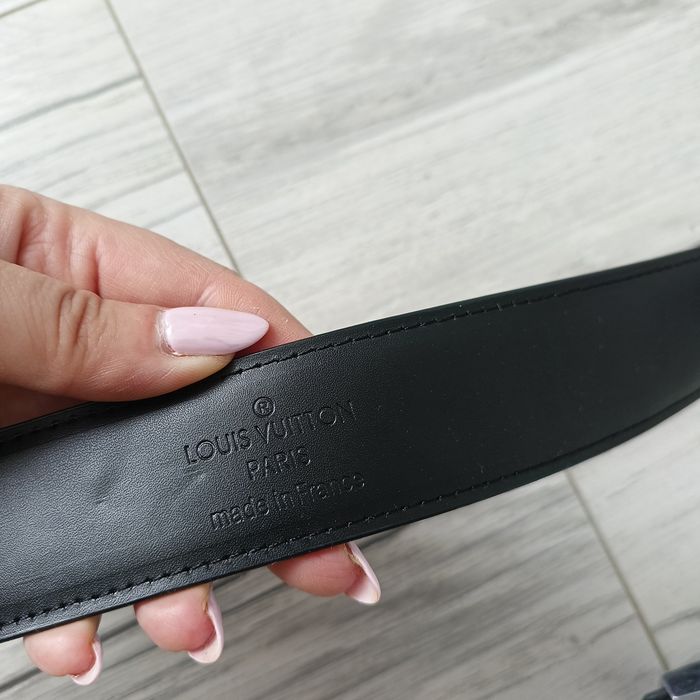 Pasek Louis Vuitton czarny