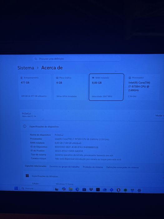 PORTÁTIL GAMING & ACESSÓRIOS GAMING INCLUÍDOS