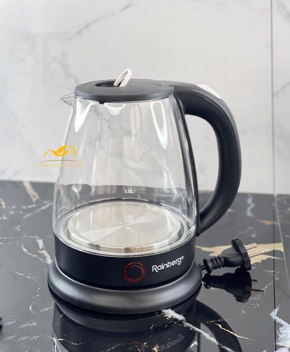 РОЗПРОДАЖ! Електрочайник 1.8л, электрический чайник стеклянный, дисков