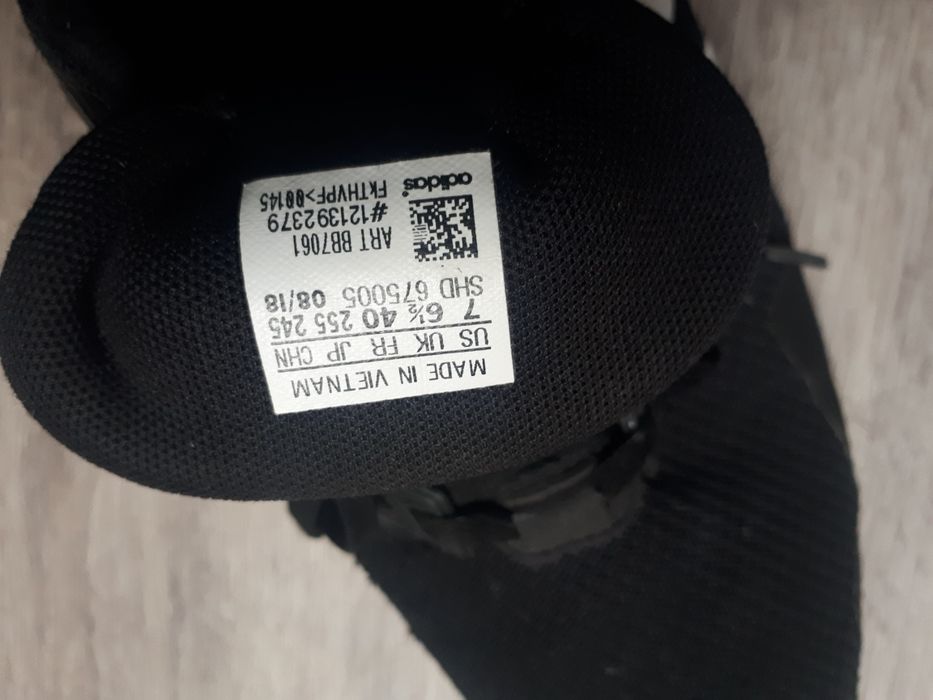 Adidas Cloudfoam czarne buty sportowe