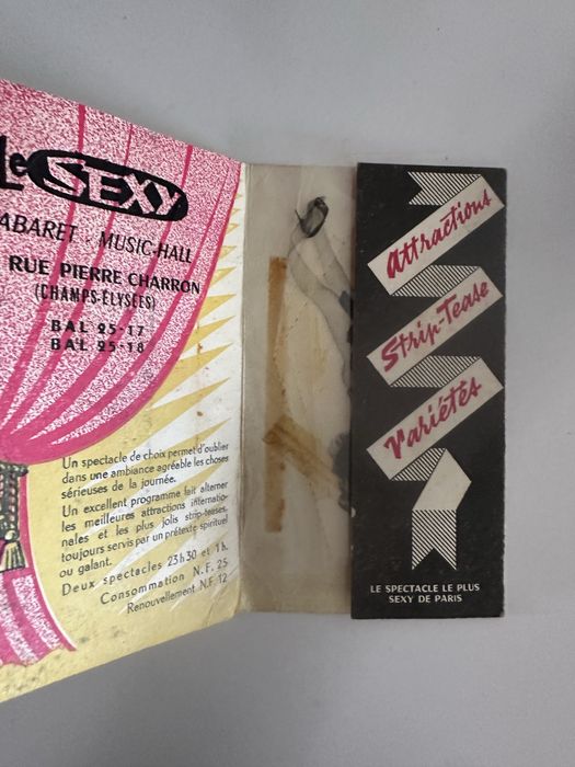 Attraction strip-tease variétes Cabaret