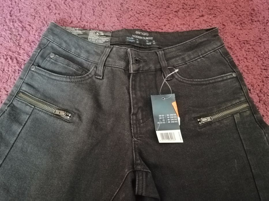 NOWE spodnie jeansy damskie r. S(36)