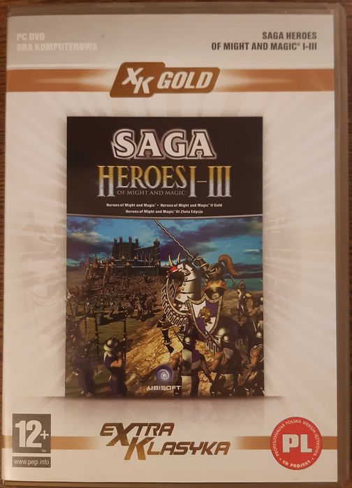 Saga Heroes of Might and Magic - DVD (1,2,3 - Extra Klasyka -XK Gold)