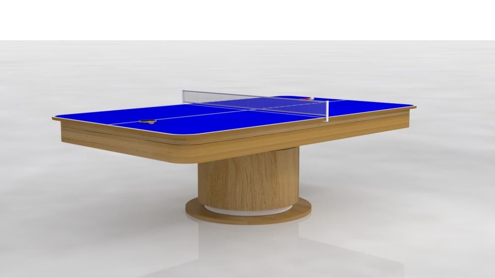 Mesa de refeicoes e Snooker e ping pong
