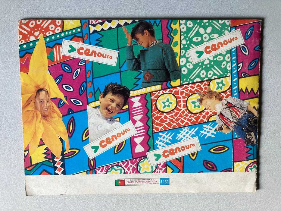 Caderneta de Cromos Antiga Panini - Os Simpsons [Completa]