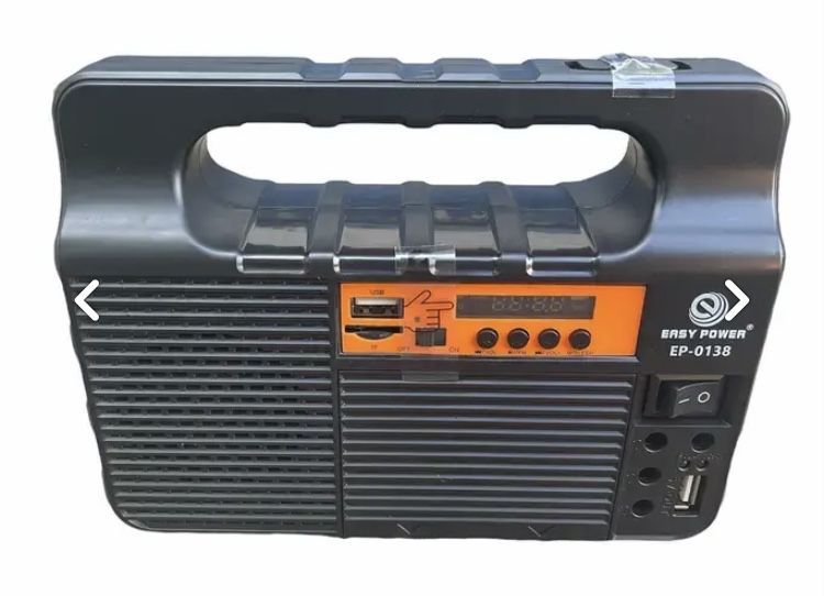 Ліхтар кемпінговий (EP-0138)+колонка+радіо+mp3+блютуз і інше