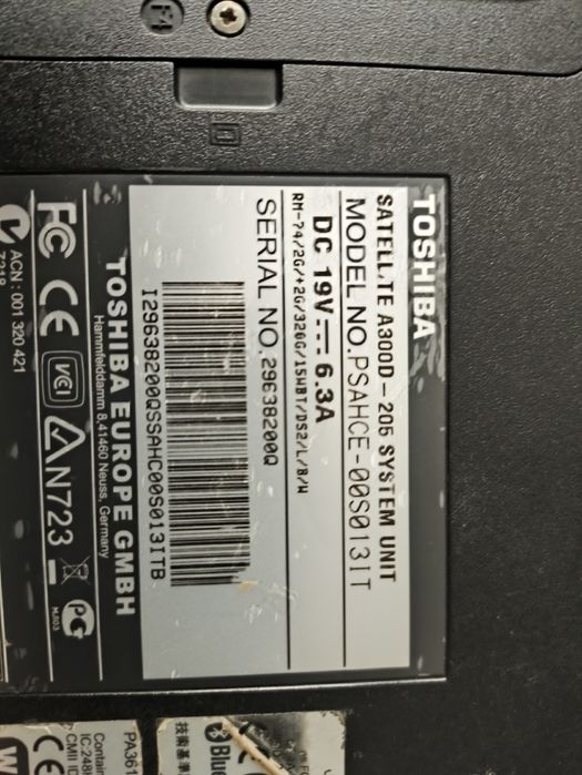 Computador Portátil para peças
