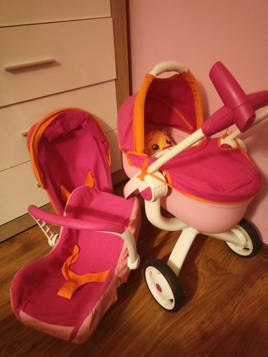 Wózek dla lalek Quinny Smoby 3 w 1