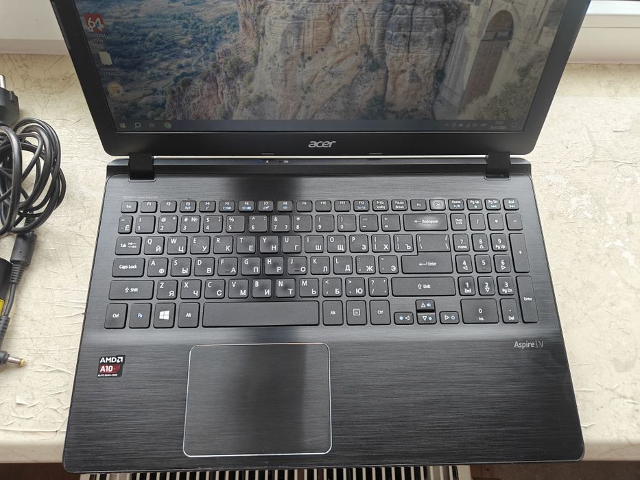 Acer V5-552G AMD 10-5757m 3,2GHz 8Gb 128Gb SSD HD8650G РОБОЧА батарея