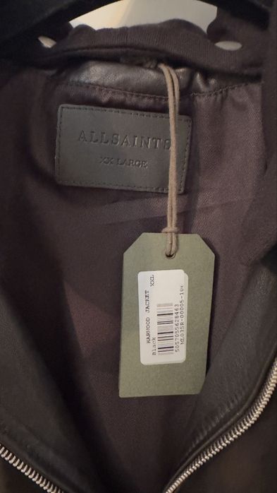 Шкіряна куртка All Saints Harwood  Biker