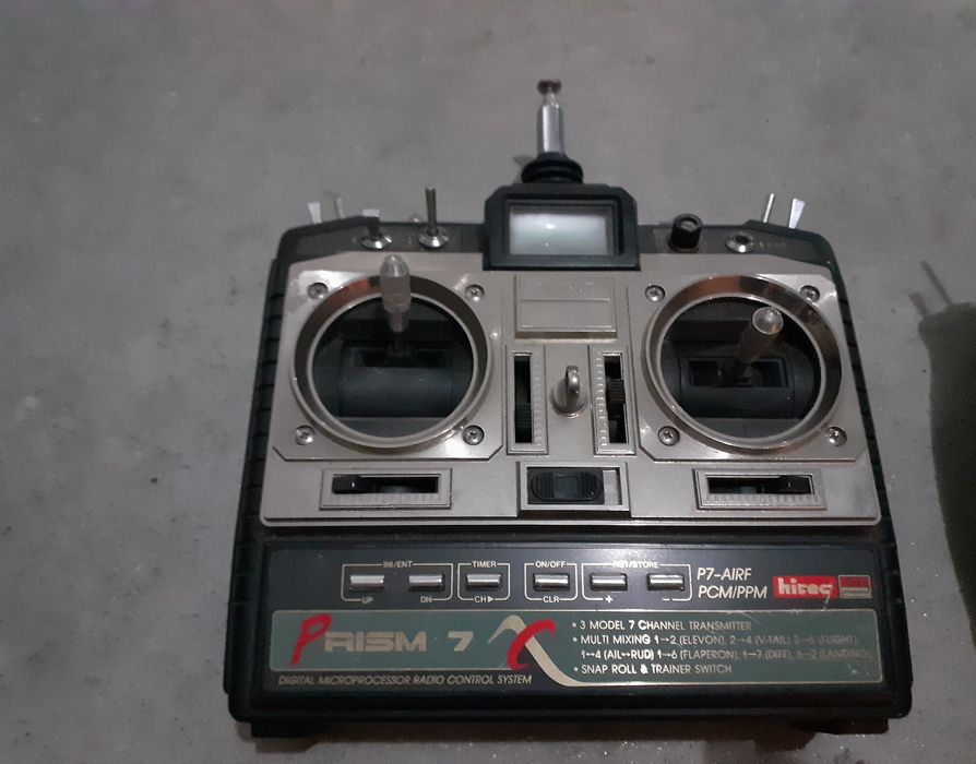 Hitec Prism 7 Radio Control Transmitter for Model Aircraft