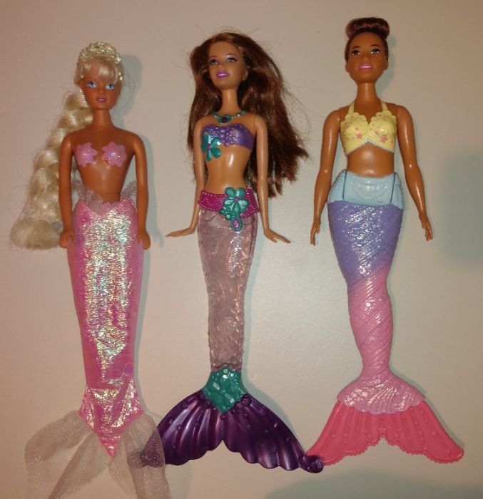 Lalki Barbie syrenki syrenka