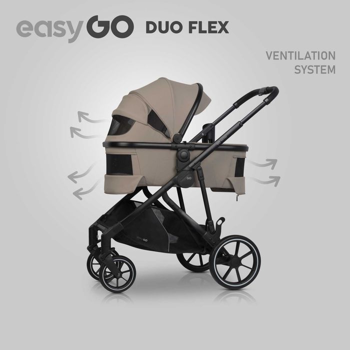 Easy Go Duoflex wózek podwójny w różnych konfiguracjach