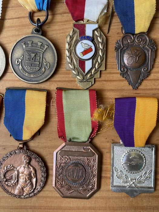 10 medalhas desportivas antigas