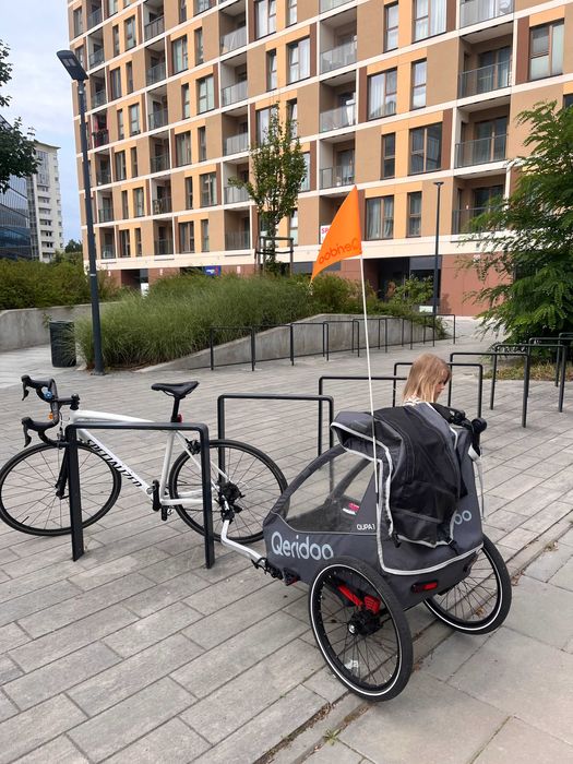 Qeridoo Qupa 1 Przyczepka Rowerowa