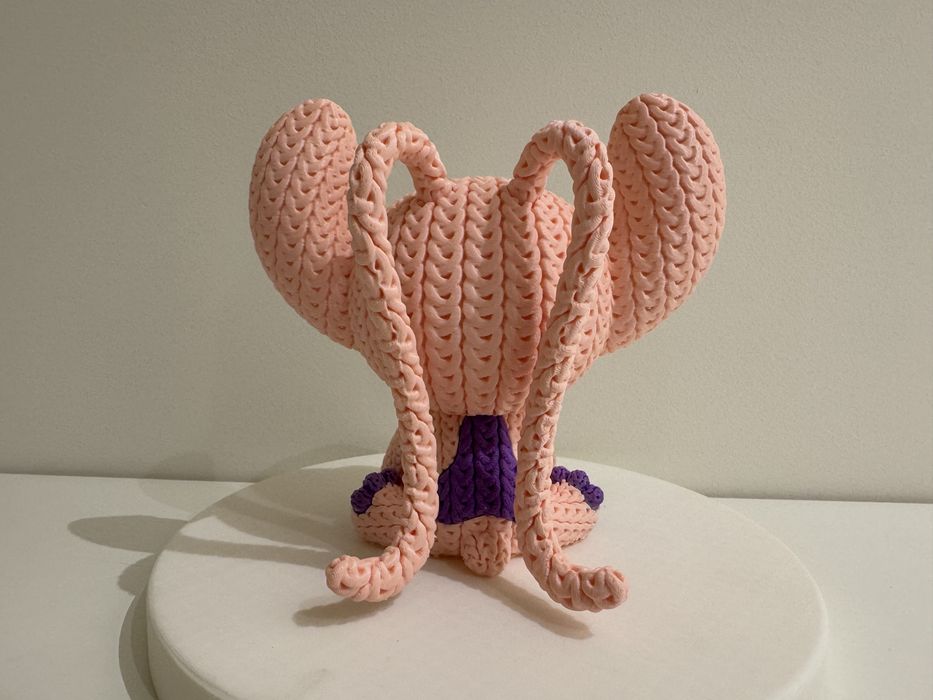 Figura 3D Rosa Estilo Angel - Lilo & Stitch