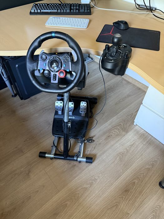 Kierownica Logitch G29 + Shifter + Stojak Wheel Stand Pro Sim Racing Drift