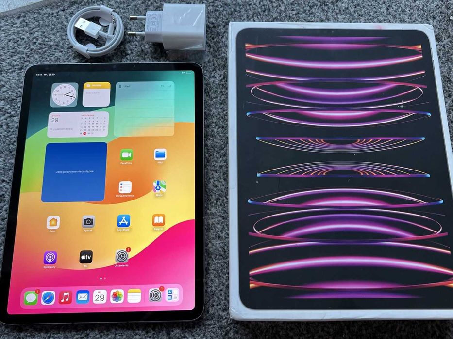 iPad Pro 11" 3 GENERACJI M1 256GB Wifi Cellular GREY BAT97% Gwarancja