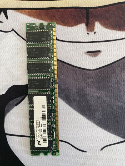 Lote 4 memorias RAM