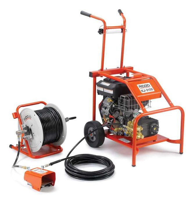 Desentupidora de Alta Pressão KJ-3100 RIDGID   JR19