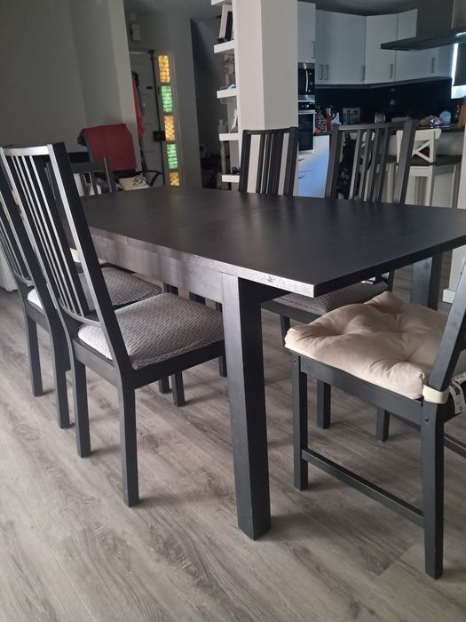 Mesa + cadeiras Ikea