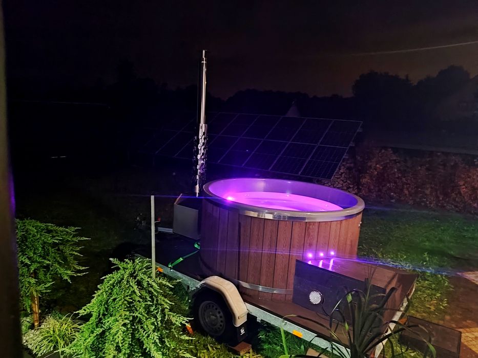 Wynajmę balię ogrodową- jacuzzi LUB saunę, parapetówka, imprezy