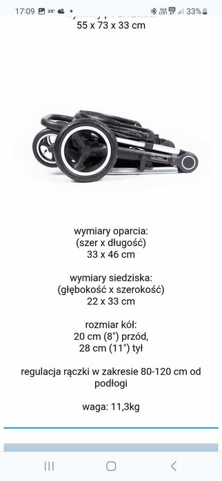 Wózek spacerowy coletto joggy