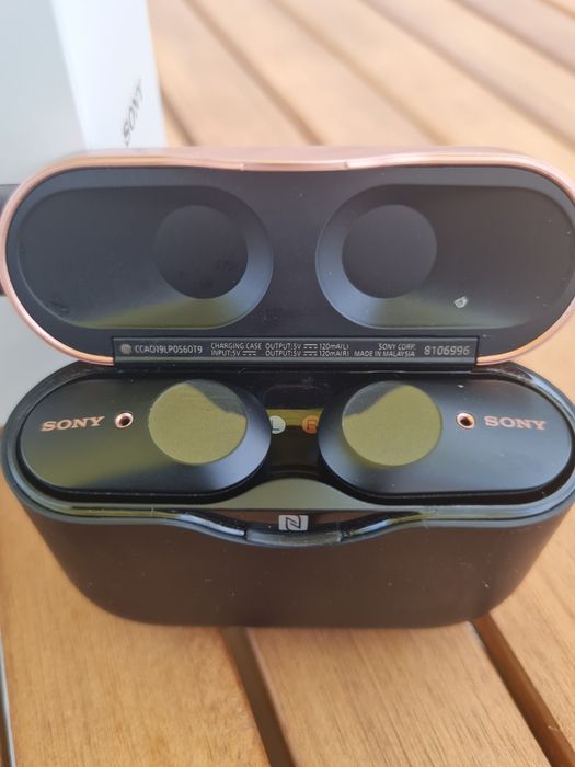 Auriculares com cancelamento de ruído sem fios WF-1000XM3