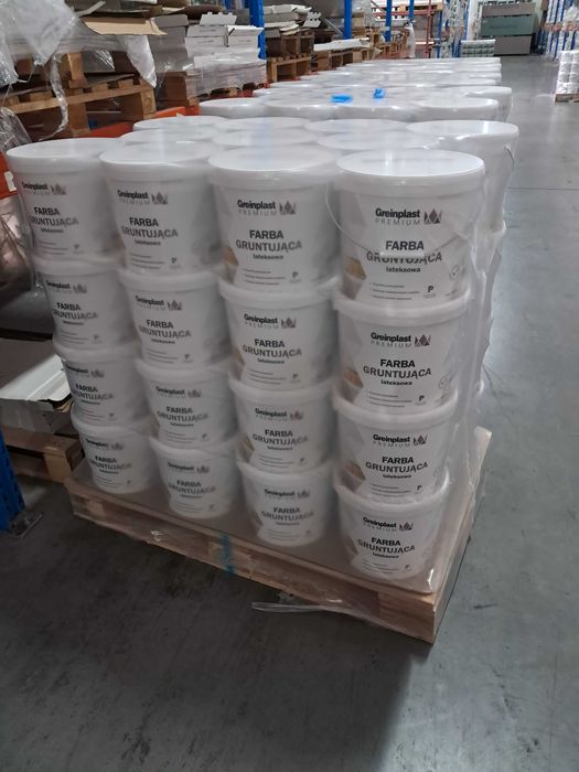 Farba Gruntująca Greinplast Premium Biała 10l (grunt biały)